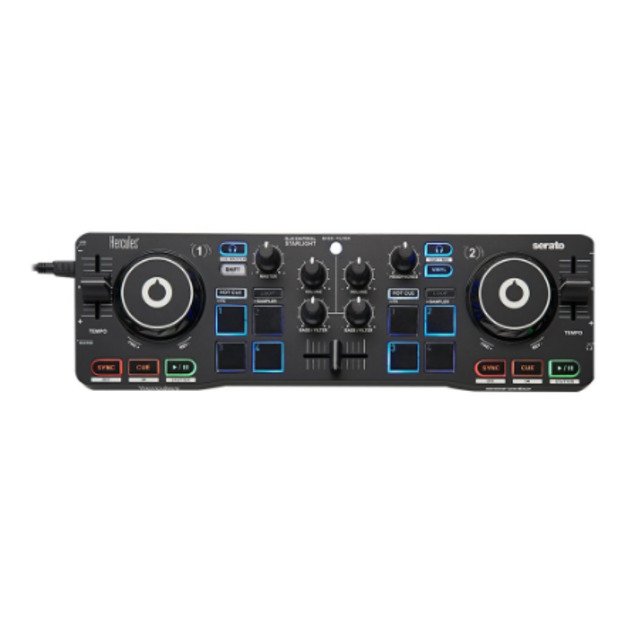 Hercules Starlight CD scratcher 2 channels Black