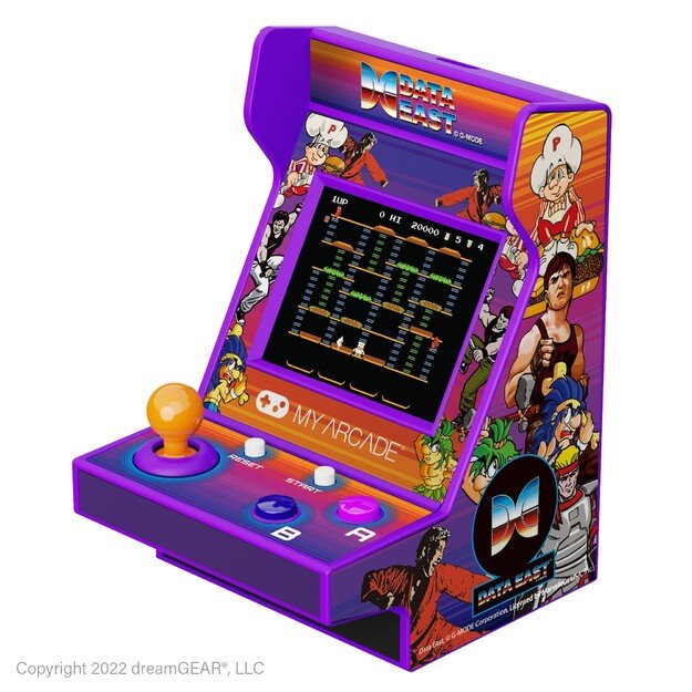 MY ARCADE Pico Player ,,Data East Hits&quot ne&scaron;iojama žaidimų konsolė