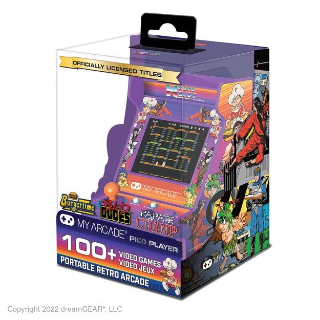MY ARCADE Pico Player ,,Data East Hits&quot ne&scaron;iojama žaidimų konsolė