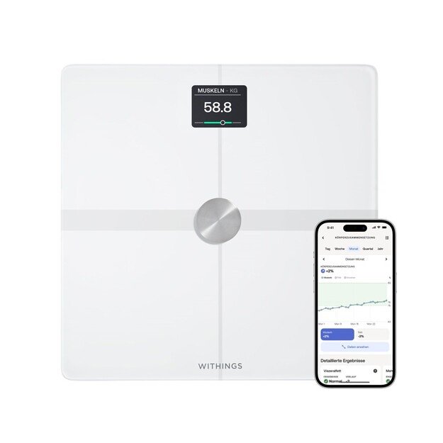 Withings Body Smart Scale, 200 kg, 50 g, White