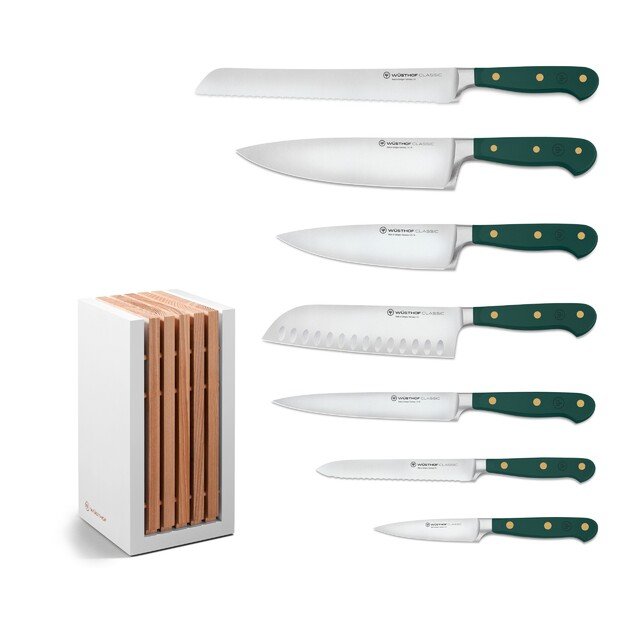 WUSTHOF 1091770717  Classic Colour peilių rinkinys, 7vnt., fresh rosemary