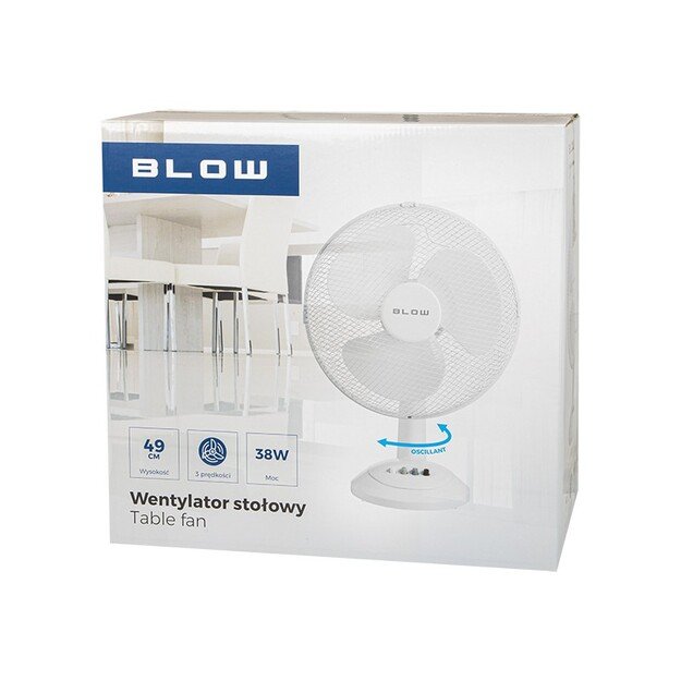 Desk fan 12 /30cm 38W