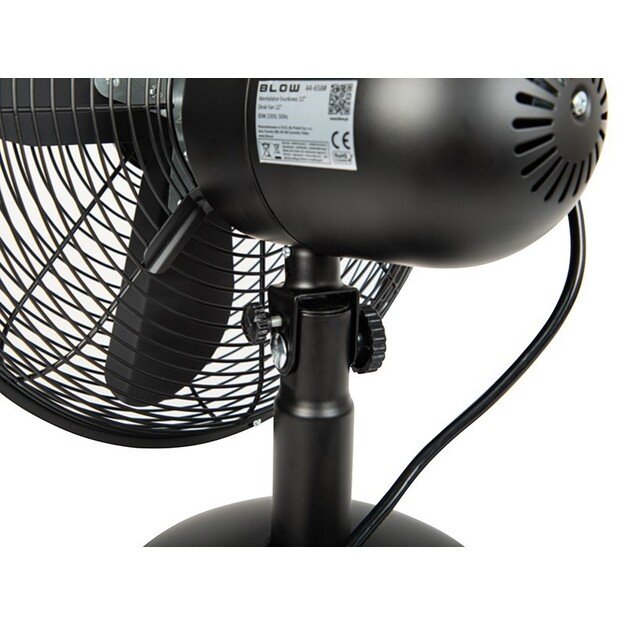 Desk fan BLOW 12 /30cm 50W black