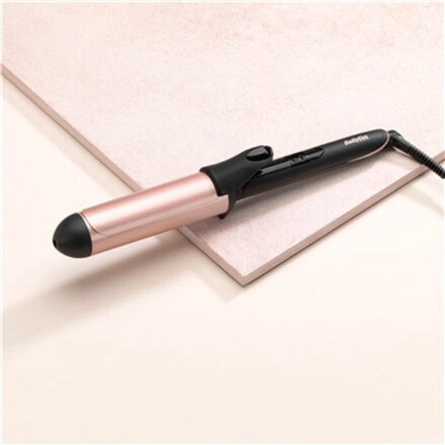 BaByliss 38 mm Curling Tong Curling iron Warm Black, Pink 98.4  (2.5 m)