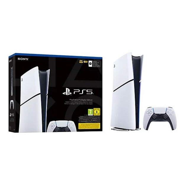 Sony PlayStation 5 Digital Console White, Black