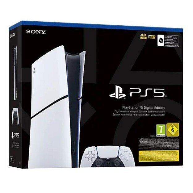 Sony PlayStation 5 Digital Console White, Black