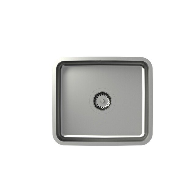 I&scaron; apačios montuojama plautuvė Quadron NICOLAS 440x390x180, KS1U4035BS_DBS