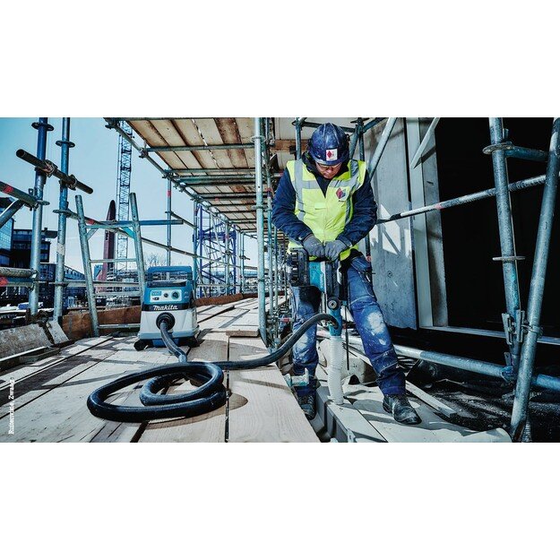 Makita DHR400ZKUN LXT 500 RPM SDS Max 8.1 kg Black, Blue 2