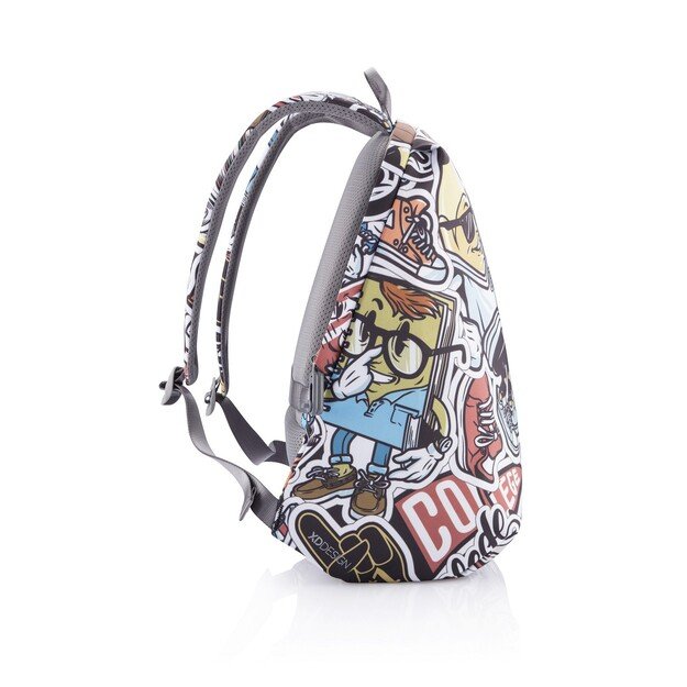 XD DESIGN ANTI-THEFT BACKPACK BOBBY SOFT GRAFFITI P/N: P705.868 14