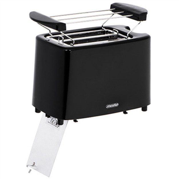 Mesko | Toaster | MS 3220 | Power 750 W | Number of slots 2 | Housing material Plastic | Black 3