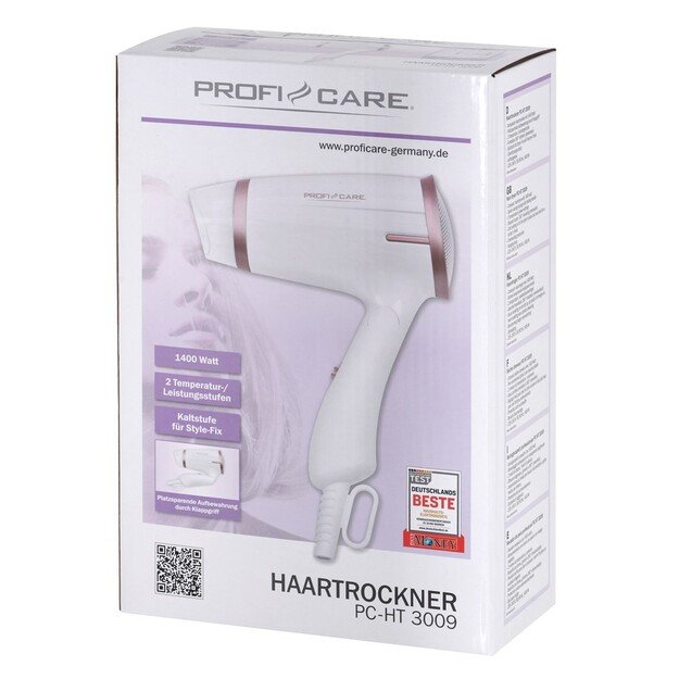 ProfiCare PC-HT 3009 1400 W Champagne, White 2