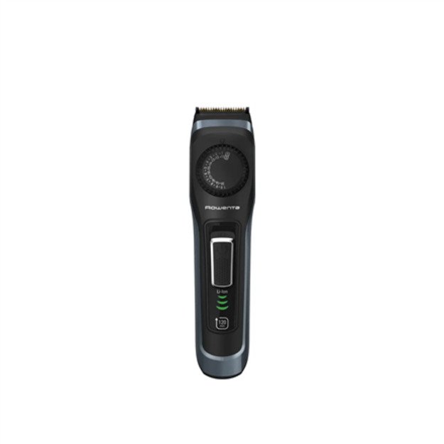 Rowenta Beard Trimmer | TN3804E0 Virtuo | Cordless | Number of length steps 39 | Black/Blue