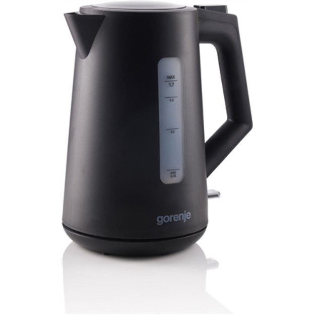 Gorenje K17OPB | Kettle | Electric | 2200 W | 1.7 L | Plastic | 360&deg; rotational base | Black