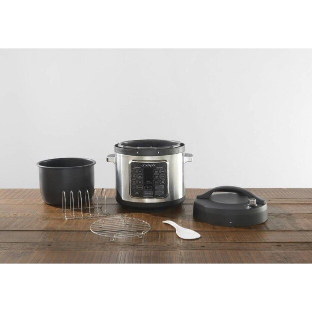 Crock-Pot CSC062X multi cooker 5.6 L 1400 W Black, Stainless steel