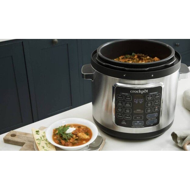 Crock-Pot CSC062X multi cooker 5.6 L 1400 W Black, Stainless steel