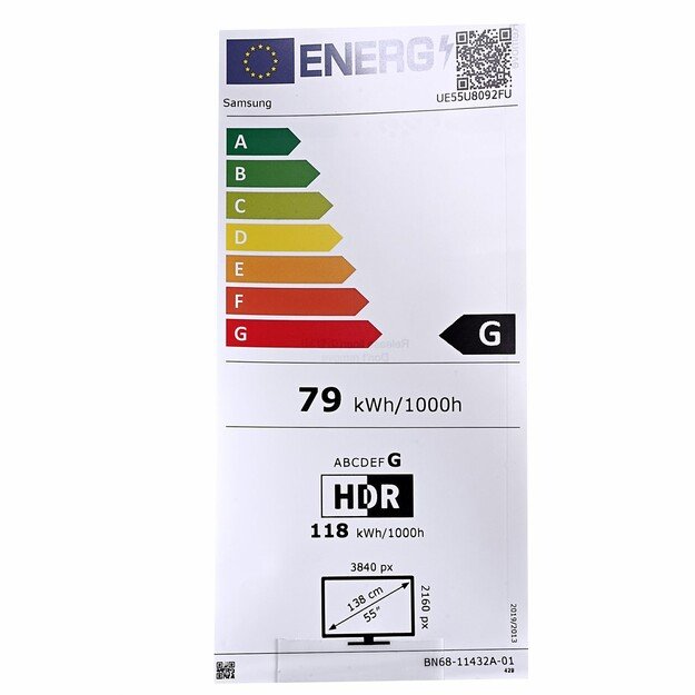 SAMSUNG TV LED 55inch UE55U8092FUXXH 4