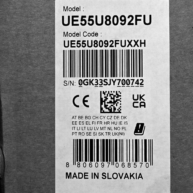 SAMSUNG TV LED 55inch UE55U8092FUXXH 17