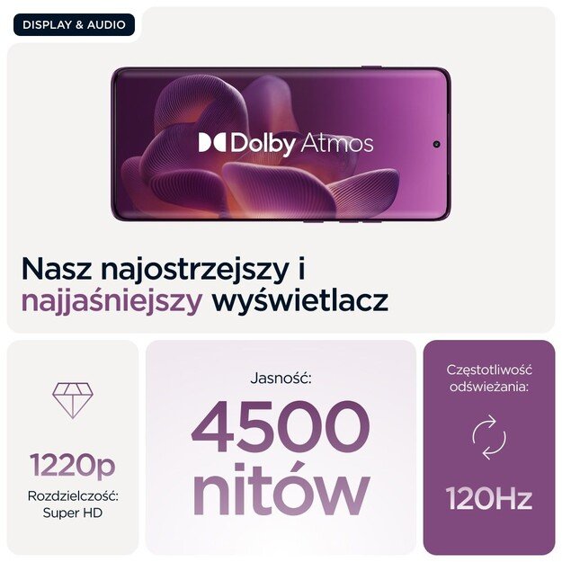 Motorola edge 60 pro 16.9 cm (6.67 ) Dual SIM Android 15 5G USB Type-C 12 GB 512 GB 6000 mAh Purple