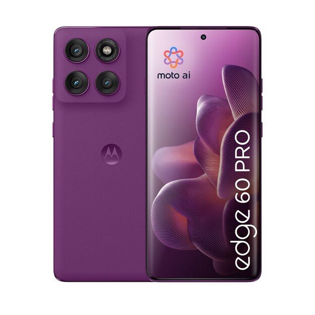 Motorola edge 60 pro 16.9 cm (6.67 ) Dual SIM Android 15 5G USB Type-C 12 GB 512 GB 6000 mAh Purple