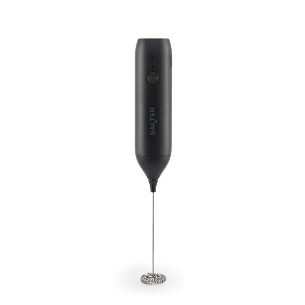 Salter BW14234 Rechargable Milk Frother, Black