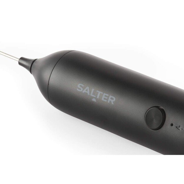 Salter BW14234 Rechargable Milk Frother, Black