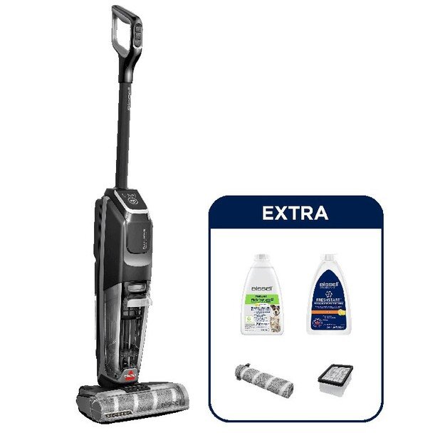 Bissell CrossWave OmniForce Edge Pro Upright vacuum Battery Dry&wet Polytetrafluoroethylene (PTFE) Bagless 0 L 200 W Black