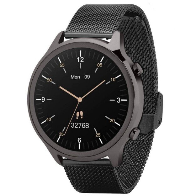 Išmanusis laikrodis su lietuvišku meniu Veronica black steel 6