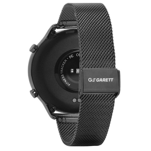 Išmanusis laikrodis su lietuvišku meniu Veronica black steel 4