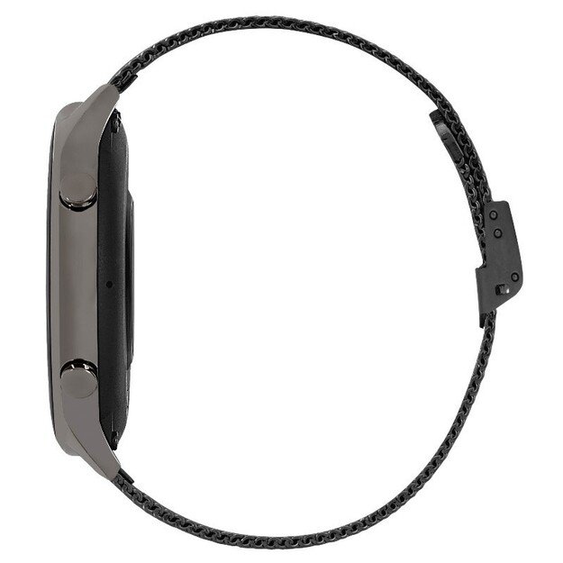 Išmanusis laikrodis su lietuvišku meniu Veronica black steel 5