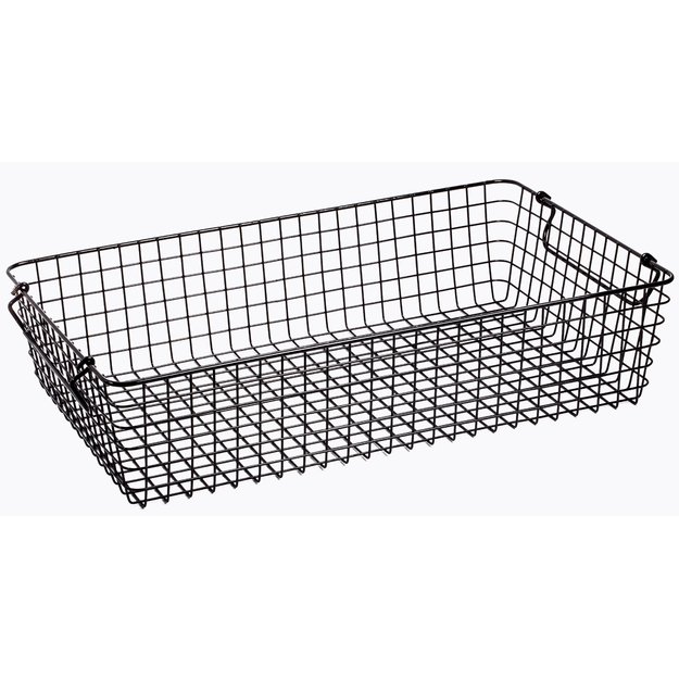 GN 1/1 basket, steel, black