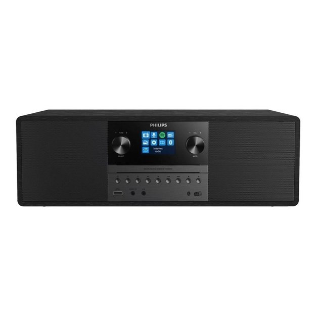 Philips TAM6805 Music System with Internet Radio, DAB+, Bluetooth, CD, USB, and Spotify Connect
