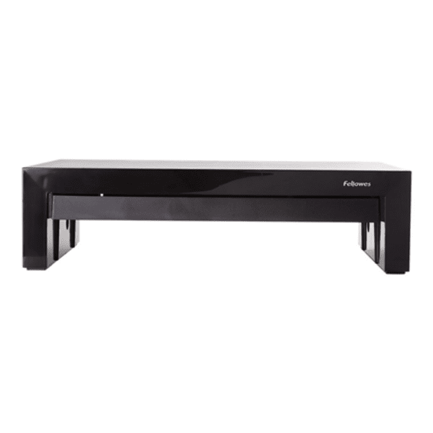 Fellowes | Designer Suites Monitor Riser | Height adjustment | Black