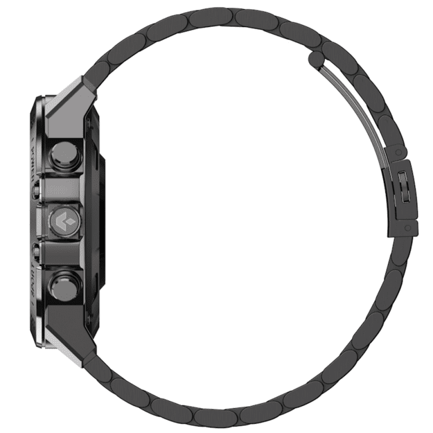 I&scaron;manusis laikrodis su lietuvi&scaron;ku meniu Garett V14 Black steel