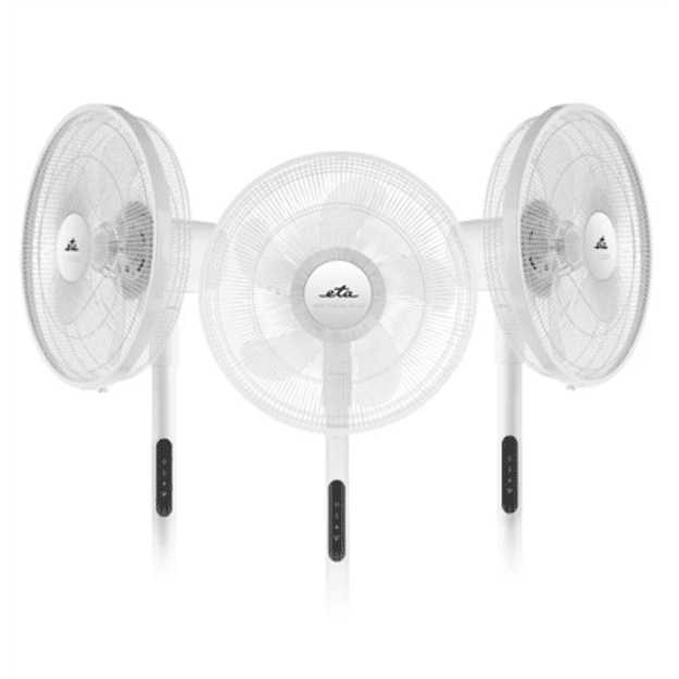 ETA ETA Breezo 460790000 | Fan | Stand Fan | 60  W | Diameter 45 cm | Number of speeds 4 | Oscillation | Remote control | Whit