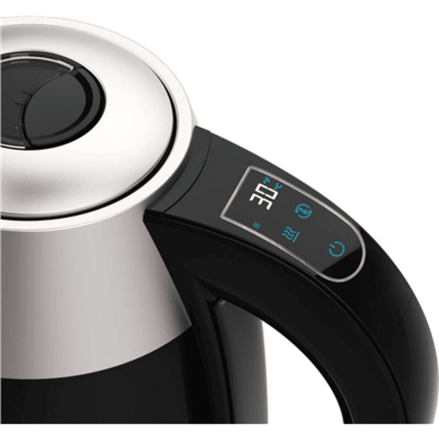 Cecotec Kettle | Thermosense 400 VisionLight | Electric | 2200 W | 1.7 L | Stainless steel | 360&deg; rotational base | Black