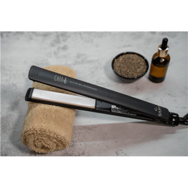 GA.MA Hair Straightener | GI0226 Elegance Chia | Temperature (max) 230 &deg;C | Black