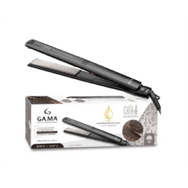GA.MA Hair Straightener | GI0226 Elegance Chia | Temperature (max) 230 &deg;C | Black