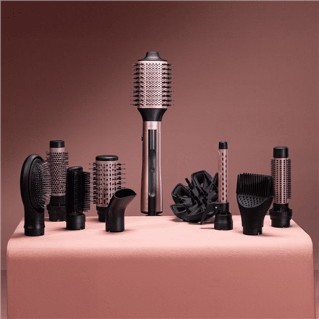 Cecotec Air Brush | CeramicCare 10in1 AirBrush | Ion conditioning | Number of heating levels 3 | 1200 W | Black/Pink