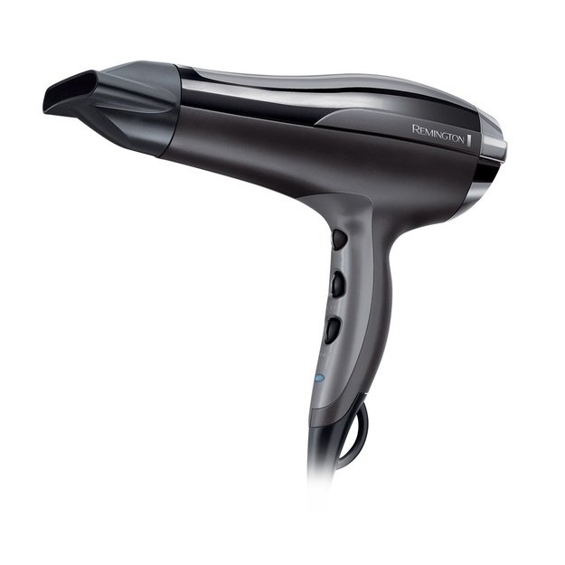 Hair dryer REMINGTON ( 2400 W , Black )