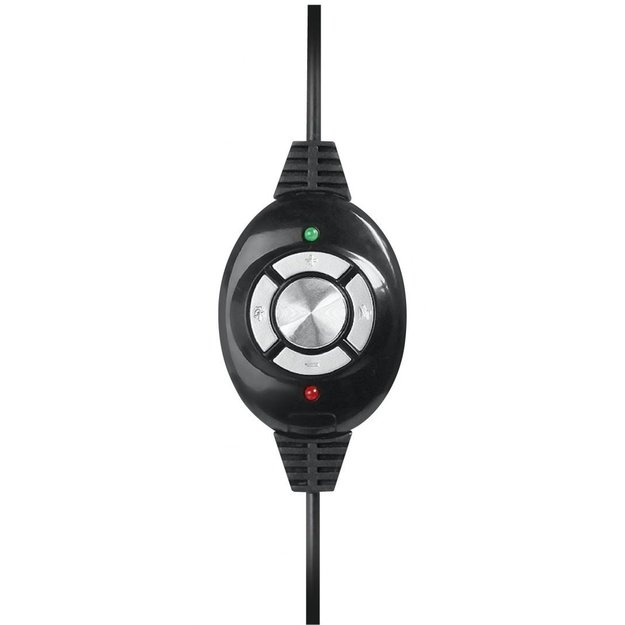 MEDIATECH MT3574 NEMESIS USB - Stereo USB headphones for gamers, cable remote control