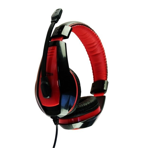 MEDIATECH MT3574 NEMESIS USB - Stereo USB headphones for gamers, cable remote control