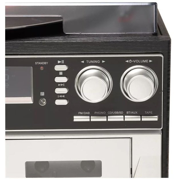 Denver MRD-166 CD player Personal CD player Black, Grey