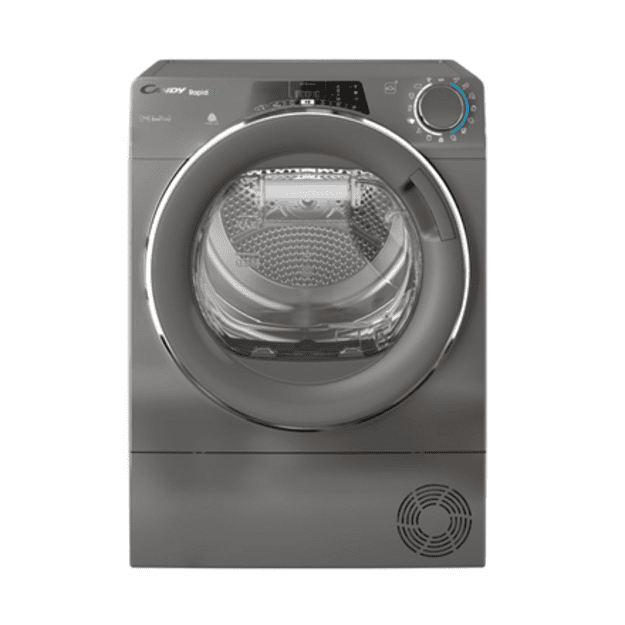 Candy | Dryer Machine | RO4 H7A2TCERX-S | Energy efficiency class E | Front loading | 7 kg | TFT | Depth 46.5 cm | Wi-Fi | Grey