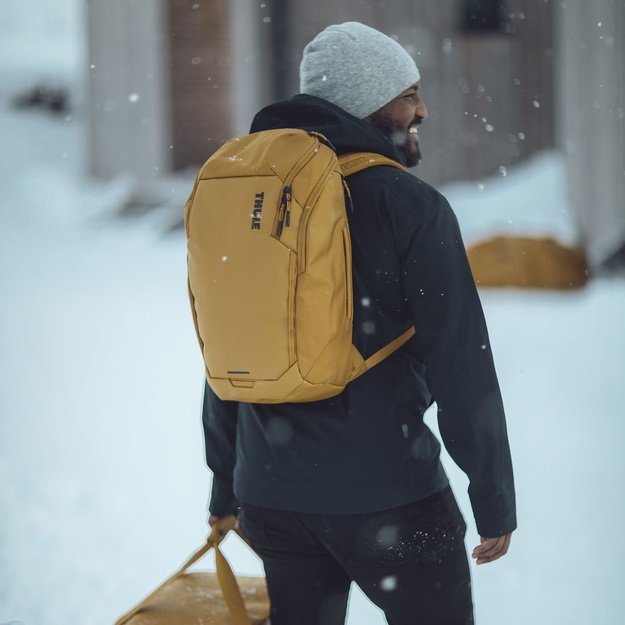Thule | Backpack 26L | Chasm | Fits up to size 16   | Laptop backpack | Waterproof | Golden Brown