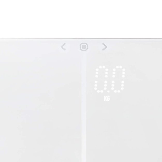 Salter 9164 WH3RJLEU16 Ghost Compact Analyser Scale, White