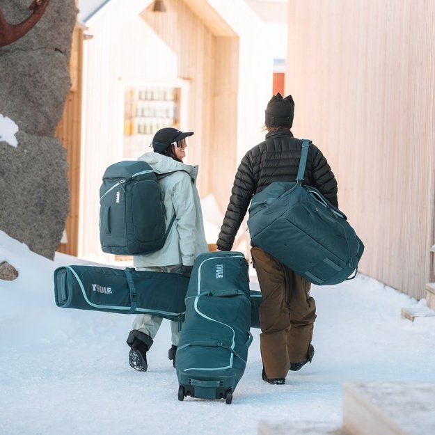 Thule 4941 Roundtrip Ski and Snowboard Duffel 80L Dark Slate