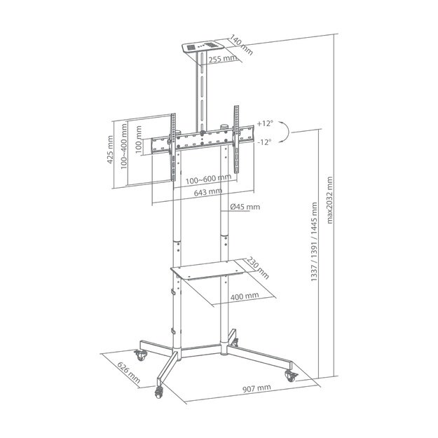 Sbox FS-401-2 (37-70/45kg/600x400)