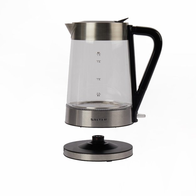 Salter EK5078SSFVDE Colour Changingt Glass Kettle