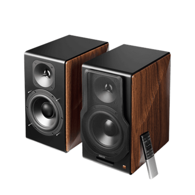 Edifier Premium 2.0 Speaker System | S3000MK II | Bluetooth | Wireless connection | Brown