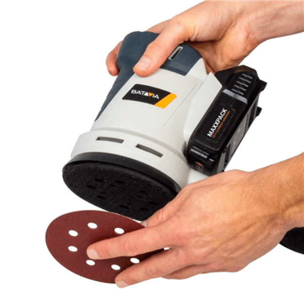 Batavia 18V orbital sander 125 mm Without battery and charger